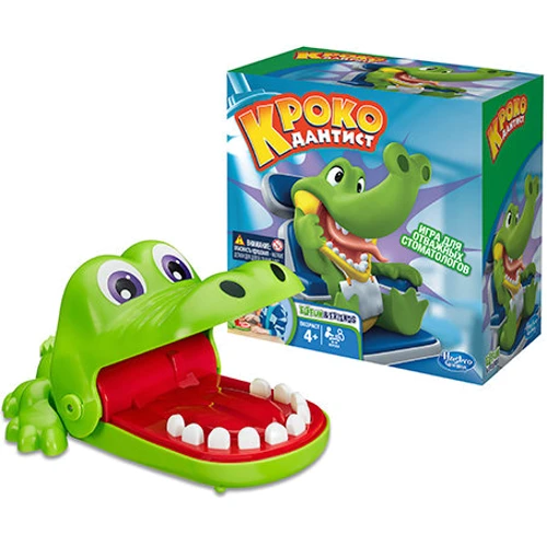 Игра детская настольная QUNXING Крокодил-дантист (2205) фото 6