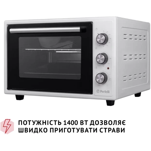 Електрична духовка настільна PERFELLI SIERRA 37 WHITE фото 9
