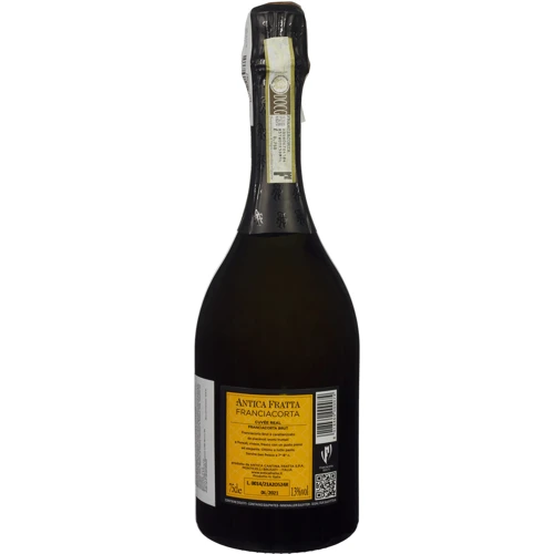 Вино ігристе Antica Fratta Brut Franciacorta сухе біле 0.75 л (FSH_8018460000074): Об'єм, л 0.75