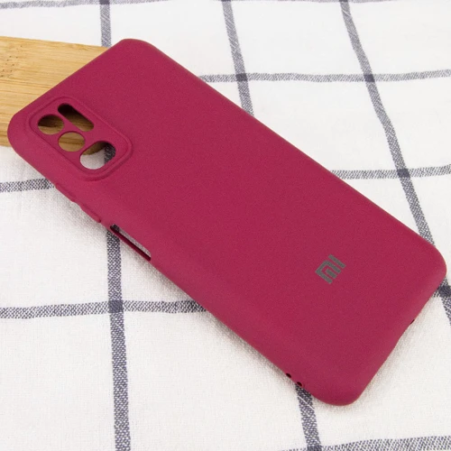 Чехол для телефонов Mobile Case Silicone Cover My Color Full Camera Marsala for Xiaomi Redmi Note 10 5G / Poco M3 Pro / Poco M3 Pro 5G: Совместимость Xiaomi Redmi Note 10 5G / Poco M3 Pro / Poco M3 Pro 5G