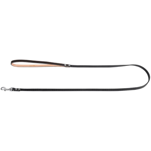 Поводок кожаный Collar одинарный непрошитый, 8мм/122см, Черный (4820082492236): Тип Поводок