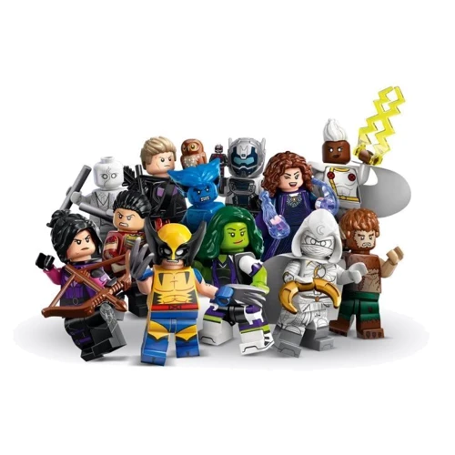 Конструктор LEGO Marvel Мініфігурки Серія 2 10 деталей (71039): Кількість деталей, шт. 10