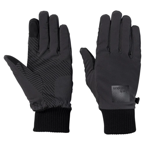 Женские перчатки Jack Wolfskin Bike Commute Glove Woman L темно-серые (1911151_6350)