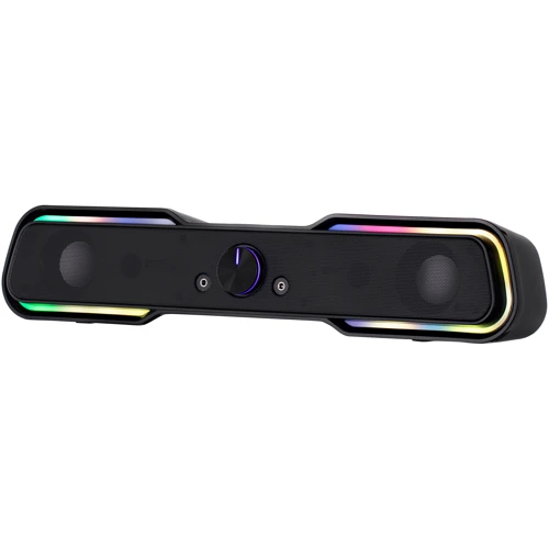 Домашний кинотеатр 2E PCS101 RGB 2.0 USB Black (2E-PCS101BK): Комплект акустической системы 2.0