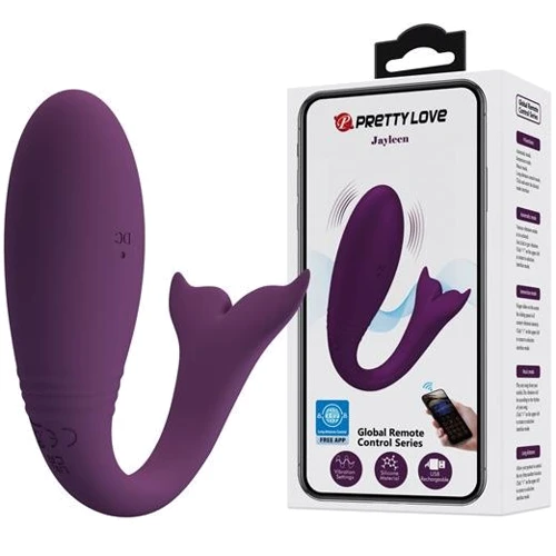 Вибратор LYBAILE Pretty Love Jayleen Stimulator Dark Purple (App)