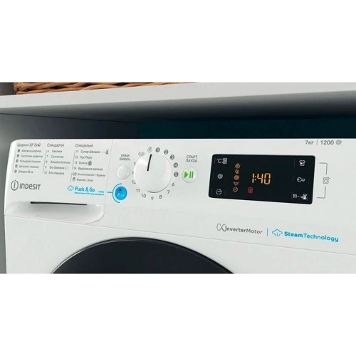 Стиральная машина Indesit BWSE 71293X WBV UA: Тип загрузки фронтальная