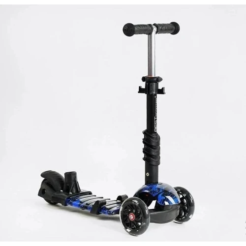 Самокат 5в1 Best Scooter чорний (LS-03369): Максимальне допустиме навантаження, кг 25