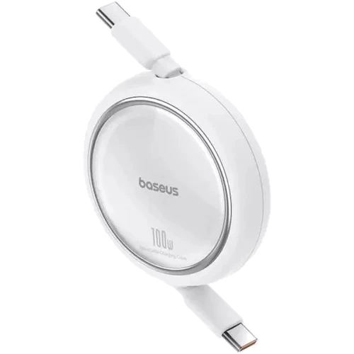 Кабель Baseus Cable USB-C to USB-C Free2Draw Mini Retractable Charging 100W 1m White (P10364500211-00): Тип USB-C - USB-C