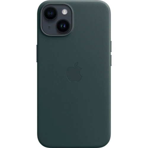 Чехол для iPhone Apple iPhone 14 Leather Case with MagSafe - Forest Green (MPP53ZE/A): Тип аксессуара чехол