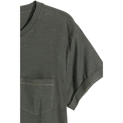 Футболка H & M 2547534 XS темно-зелена: Сезон літо