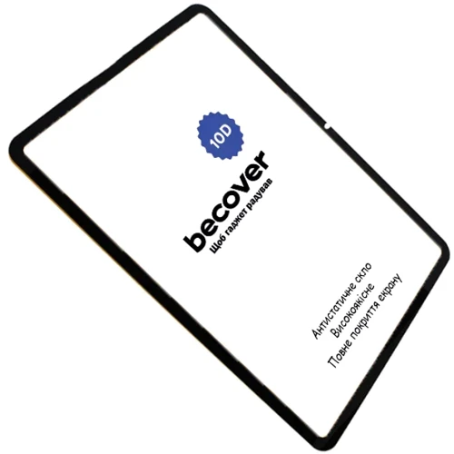 Аксессуар для планшетных ПК BeCover Tempered Glass 10D Black for Xiaomi Pad 6S Pro (710968) фото 3