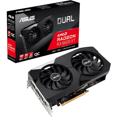 Видеокарта ASUS DUAL-RX6600XT-O8G