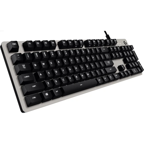 Клавиатура Logitech G413 Silver (920-008516): Подключение проводное