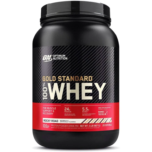 Протеин Optimum Nutrition 100% Whey Gold Standard 907 g / 29 servings / Rocky Road