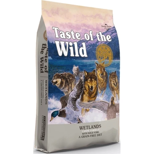 Сухой корм для собак Taste of the Wild Wetlands Canine с мясом утки и перепелки 12.2 кг (9747-HT60): Тип Сухой корм