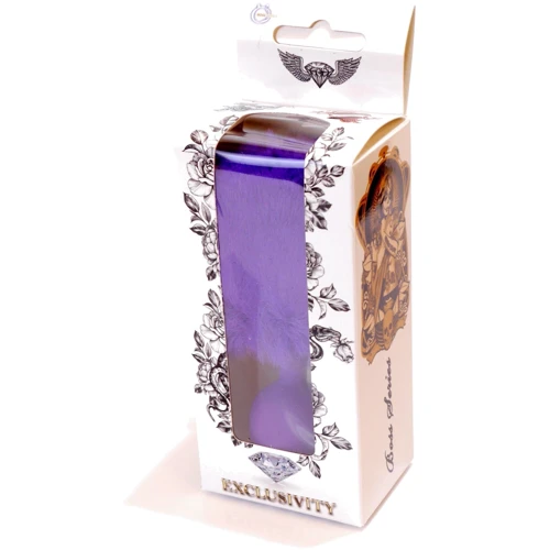 Анальна пробка із хвостом Jewellery Silicon PLUG Bunny Tail Purple