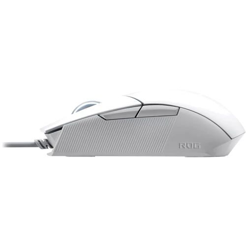 Мышь ASUS ROG Strix Impact II ML USB RGB White (90MP02C0-BMUA00): Эргономика симметричная для левшей
