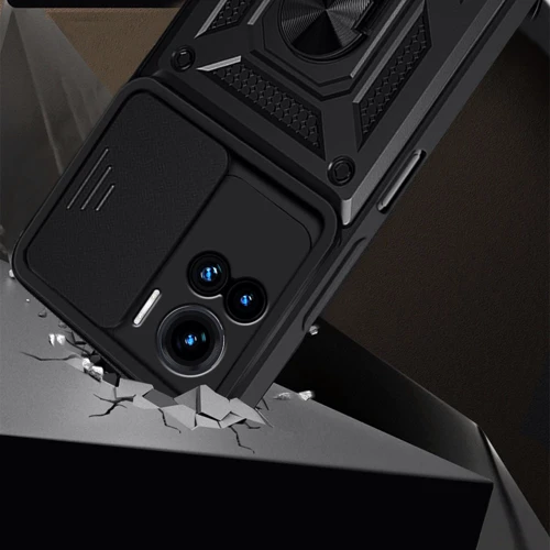 Чохол для телефона BeCover Military Black для Motorola Edge 30 Ultra (710678): Колір черный
