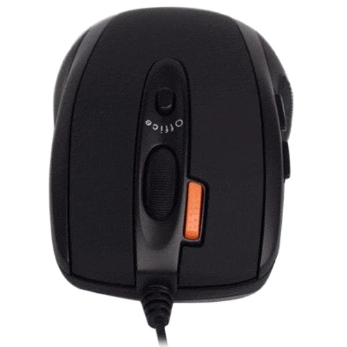 Мышь A4 Tech XL-750 BK-B USB Black: Максимальное разрешение сенсора, dpi 2500 dpi