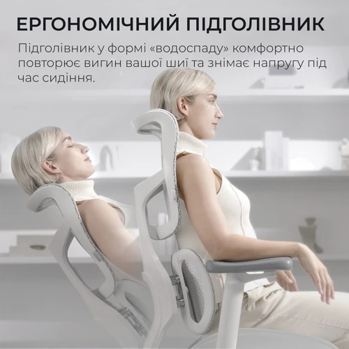 Офисное кресло Sihoo DORO S100 Mesh White (S100-M302)