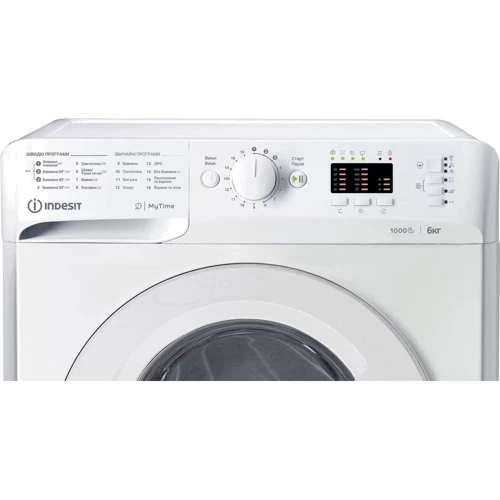 Пральна машина Indesit OMTWSA 61052 W: Клас енергоспоживання A++