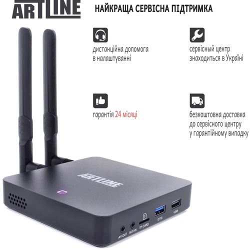 Приставка Smart TV Artline TvBox KM6: Оперативная память, ГБ 4