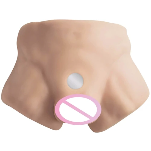 Полуторс с фаллоимитатором на присоске SilexD Apollo S Male Torso