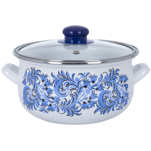Кастрюля Infinity Blue flowers 18см (2.4л) (6415018)