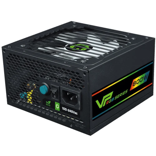 Блок питания GAMEMAX 800W (VP-800-M-RGB): Мощность, Ватт 800