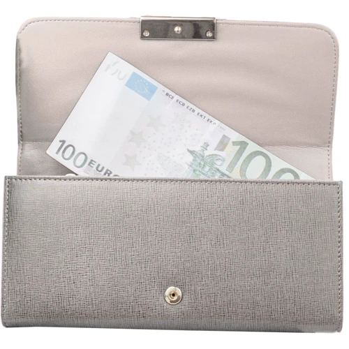 Женский кошелек Smith&Canova серый (FUL-28624-taupe): Формат кошелька Горизонтальный