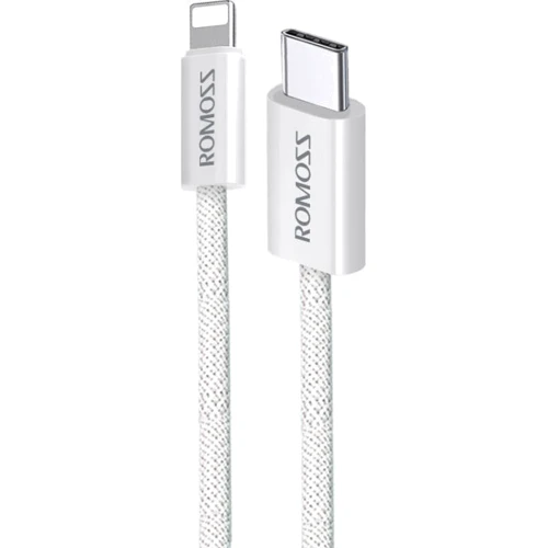 Кабель Romoss Cable USB-C to Lightning CB1734 9V 3A 1m White (CB1734-631-114H)
