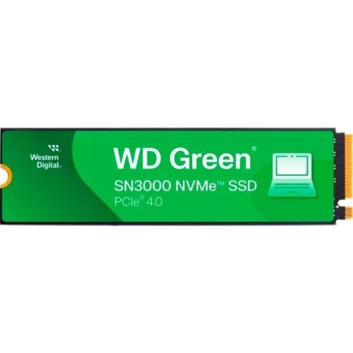 Внутренний накопитель SSD WD Green SN3000 NVMe 1TB (WDS100T4G0E): Тип накопителя внутренний