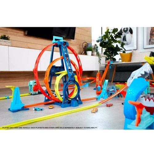 Трек Hot Wheels Track builder Потрійна петля (GLC96) фото 5
