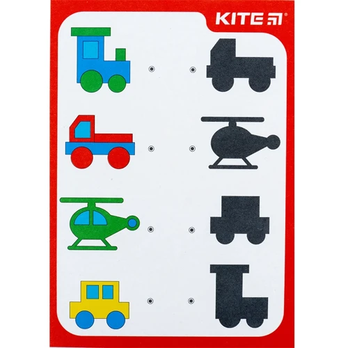 Набор Kite Лепи и развивайся 6 цветов + 5 карточек (K23-326-2)