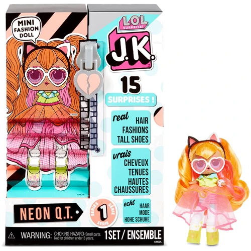 Игровой набор с куклой L.O.L. SURPRISE! серии "J.K." - ЛЕДИ-НЕОН 570776