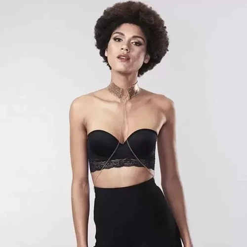 Украшение Bijoux Indiscrets Desir Metallique Collar - Silver
