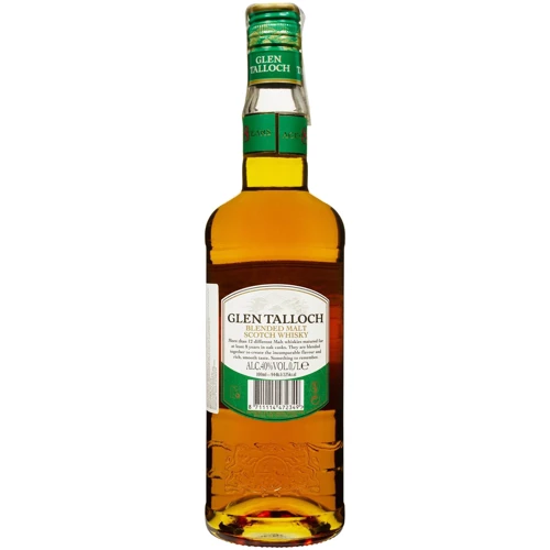 Виски Glen Talloch Pure Malt 8 YO Blended Malt Scotch 0.7 л 40% в коробке (FSH_8711114472349): Объем, л 0.7