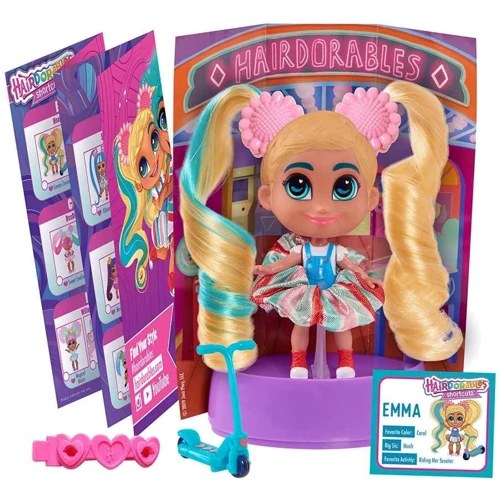 Кукла-загадка Hairdorables Малышки-сестрички (23660) 24 в ассортименте: Высота, см 7.5