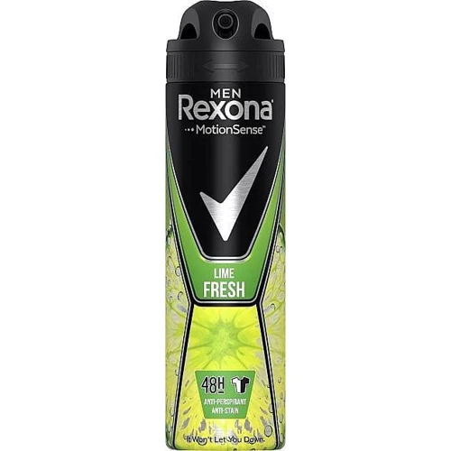 Антиперспірант-спрей Rexona Men Motion Sense Lime Fresh Свіжий лайм 150 ml