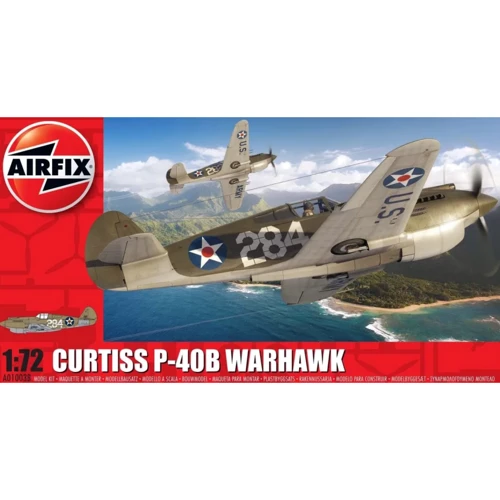 Истребитель Airfix Curtiss P-40B Warhawk AIR01003B