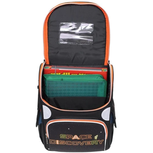 Ранец RAINBOW 9-511 Space Discovery, 34x26x13см: Корпус рюкзака Каркасный