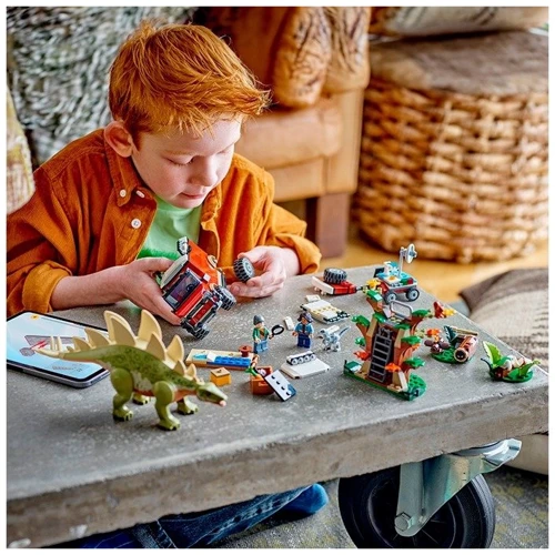 Конструктор LEGO Jurassic World Миссии динозавров: Находка стегозавра 420 деталей (76965): Серия Jurassic World
