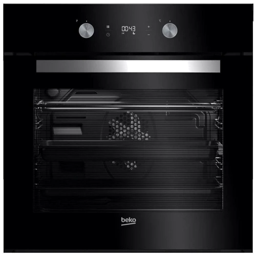 Духова шафа електрична Beko BIM24300BS: Розміри 59.5x59.4x56.7 см