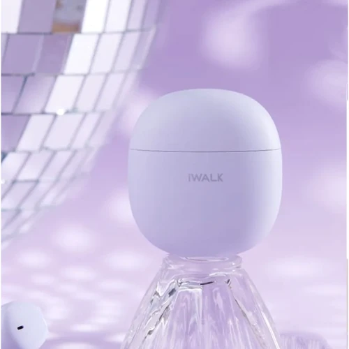 Навушники iWalk AmourDuo Candy Purple (BTA006): Тип кріплення без кріплень