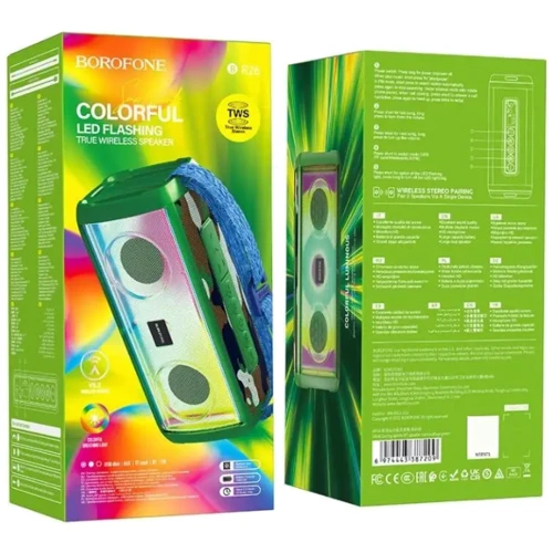 Акустика Borofone BR26 Camouflage Green: Совместимость Android, iPad, iPhone, iPod