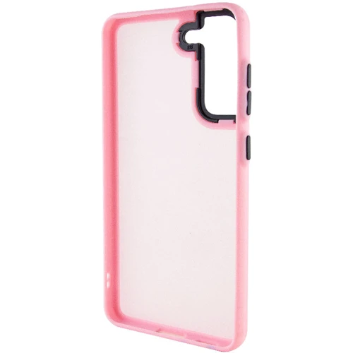 Аксессуар для смартфона Epik TPU+PC Lyon Frosted Case Pink for Samsung G990 Galaxy S21 FE: Тип накладка на заднюю часть