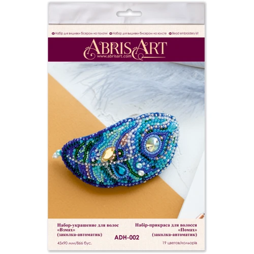 Abrisart ADH-002 Набор для вышивки бисером украшения для волос Взмах: Производитель Abrisart