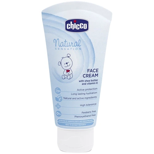 Chicco Natural Sensation Face Creame Крем для лица детский 50 ml: Время применения Универсальный