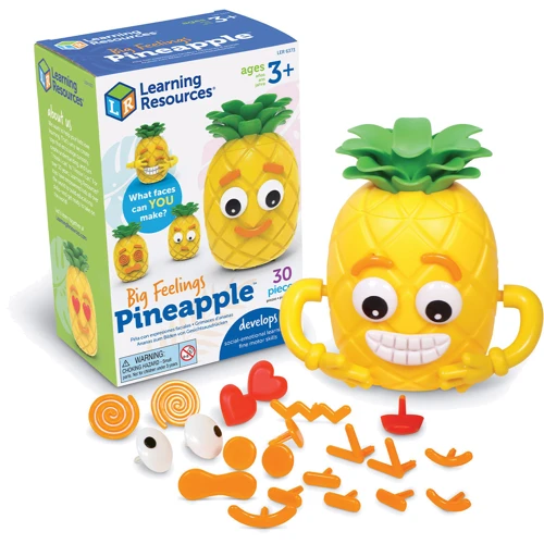 Учебный игровой набор Learning Resources - Big Feelings Pineapple, Что испытывает ананас (LER6373): Тип Игровые наборы