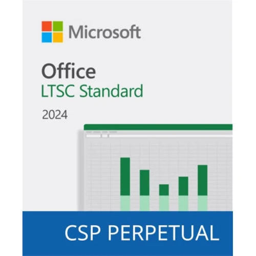 Microsoft Office LTSC Standard 2024 Commercial Software, Perpetual (DG7GMGF0PN5D_0002)